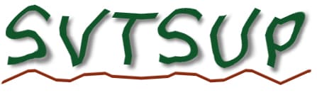 logo SVTSUP déformé
